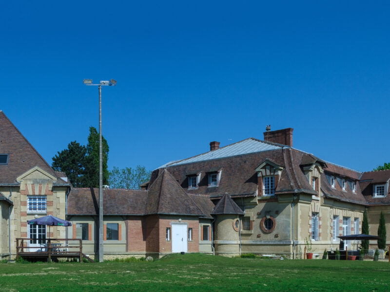 Château Éphémère vue de dehors parc