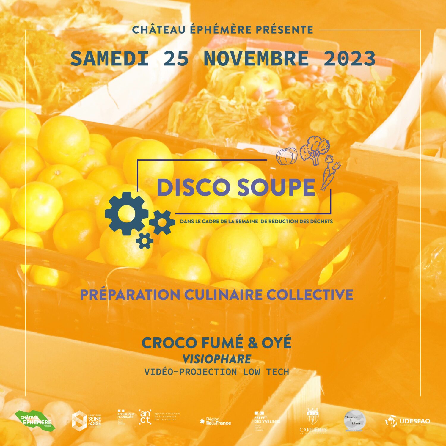 Affiche Disco Soupe 25 novembre 2023