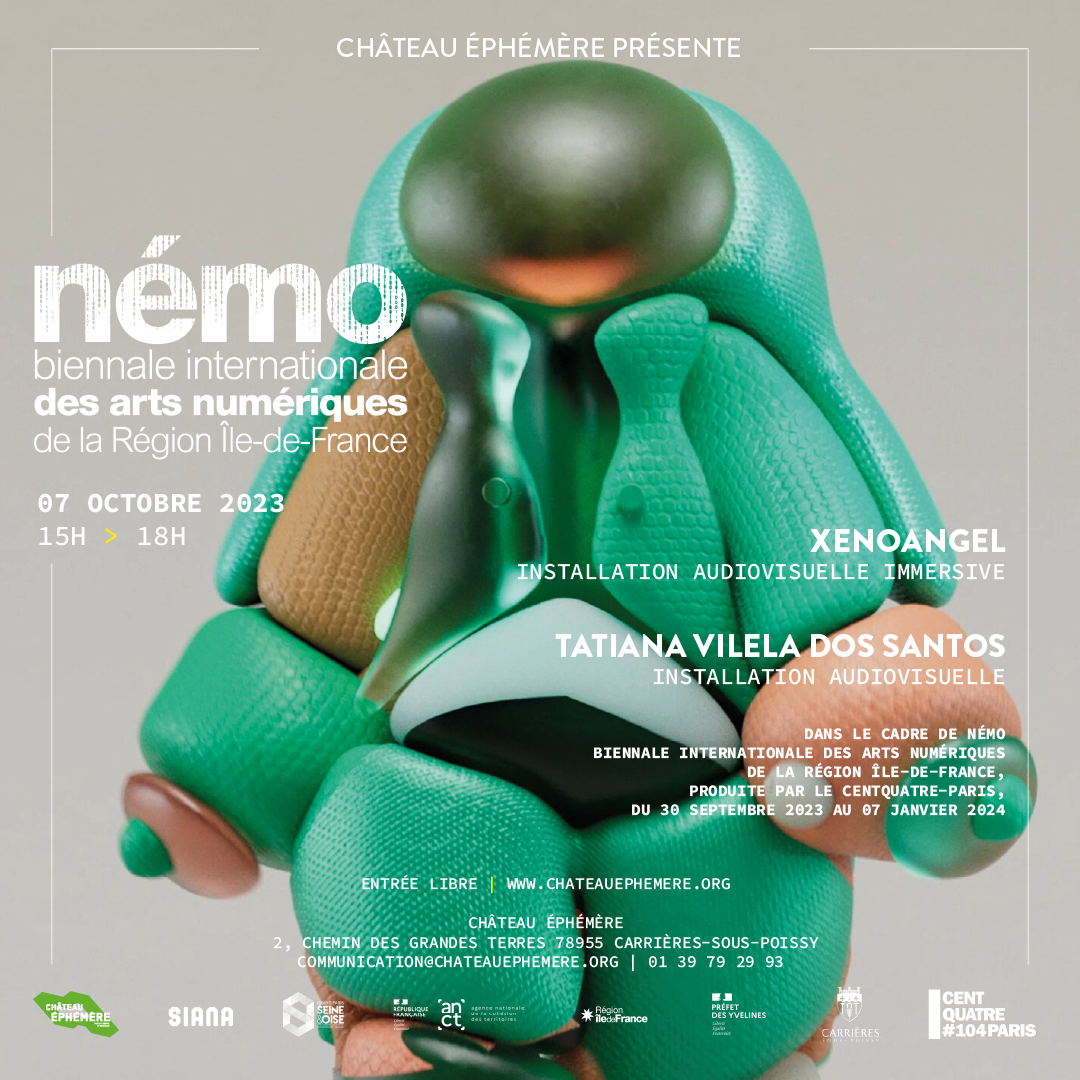 Affiche biennale Nemo au ChâteauEphémère 